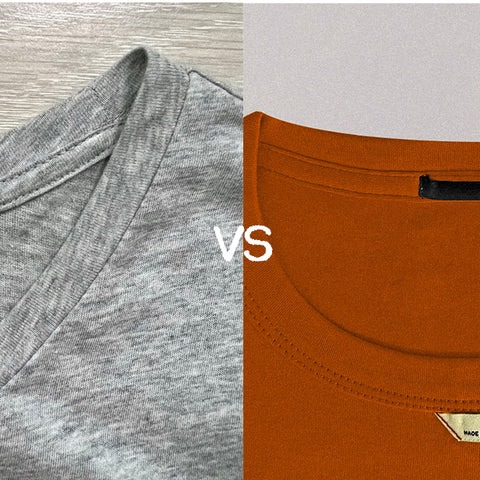 Why are t-shirt collars made this way now in 2022?