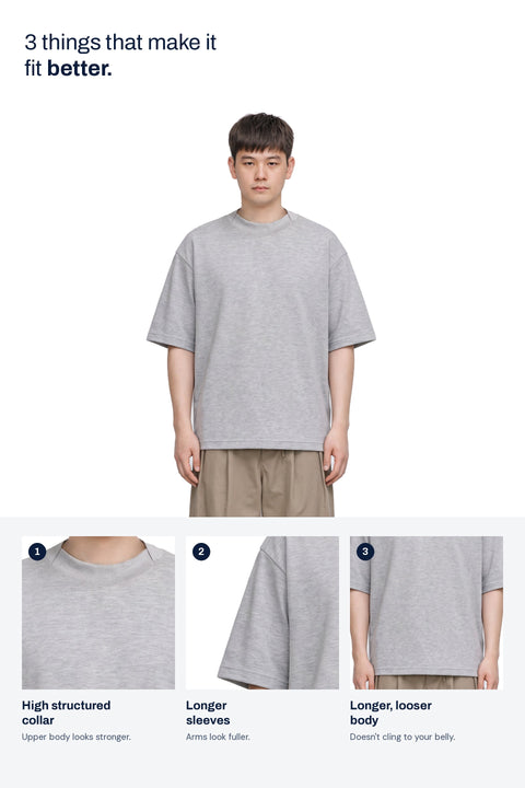 THE ONLY TEE - CONCRETE