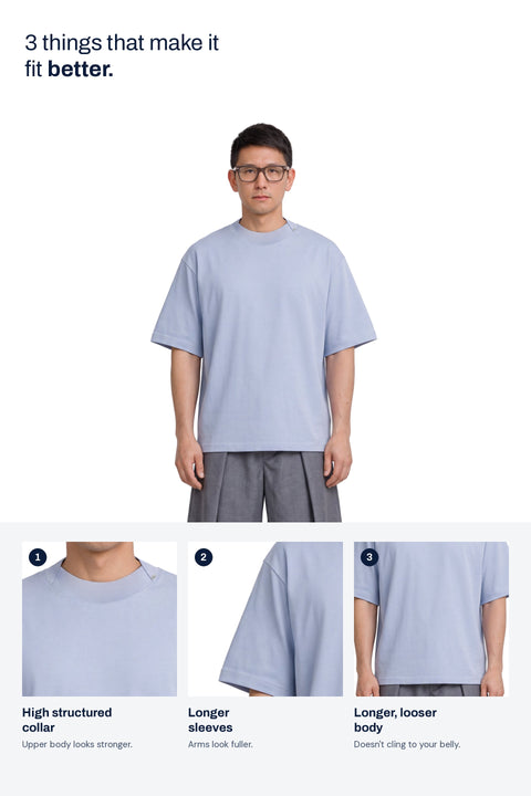THE ONLY TEE - GLACIER