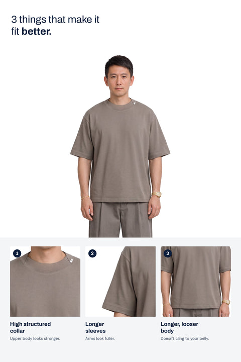 THE ONLY TEE - RUST