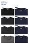 THE ONLY T – Wash test: standard tee vs The Only Tee at 0, 5, 50 and 100 washes